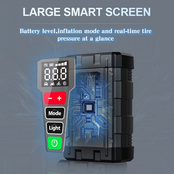 VoltX7 - Portable Car Jump Starter with Air Compressor