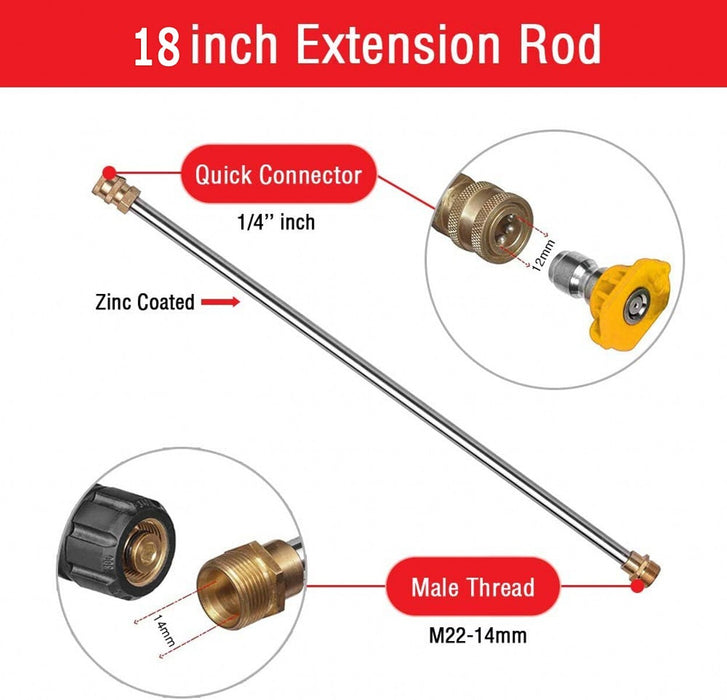 HydroBlast X - Pressure Washer Gun for Power Washers