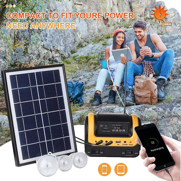 SunPod – Solar Power Generator with Solar Panel