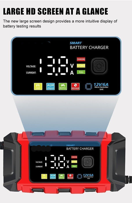 AmpGuardian - 12V Smart Battery Charger