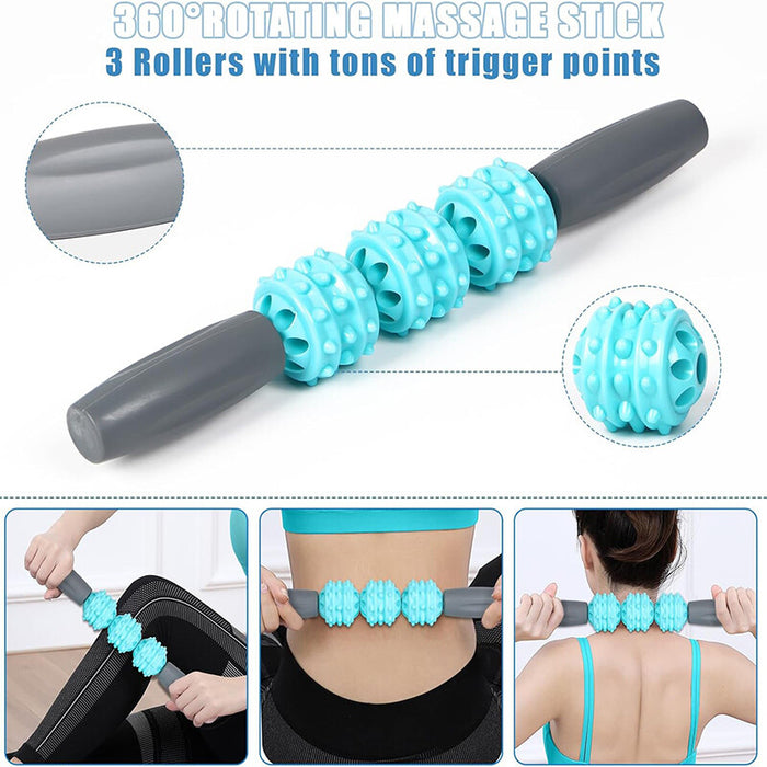 RollRestore - 6 in 1 Foam Roller Set