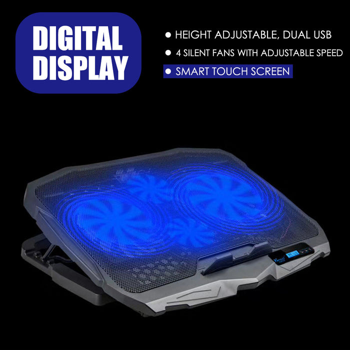 CoolMate – Laptop Cooling Pad with Adjustable Fan Speed