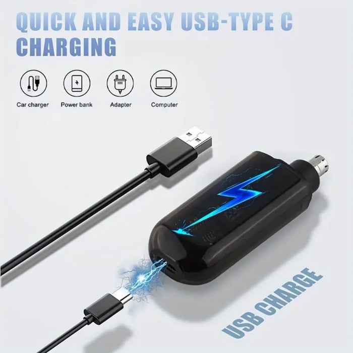 SwiftGroom - Electric Nose Hair Trimmer
