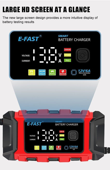 PowerChargeX - Car Battery Charger
