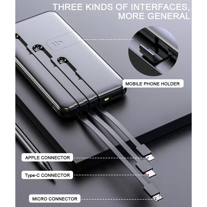 FlashCharge - Portable Power Bank with Fast Charging
