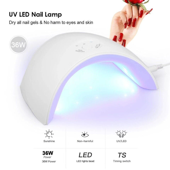 NailFlare - Portable UV LED Nail Lamp