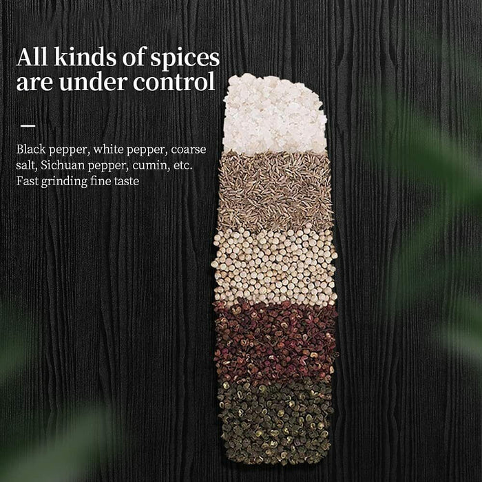 AutoSpice - Electric Salt and Pepper Grinder Set