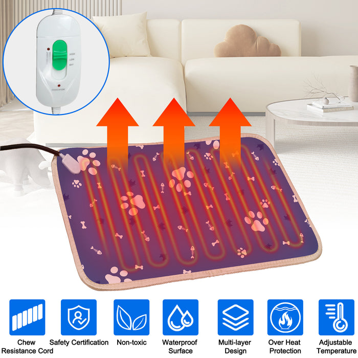 PawTemp - Heated Pet Pad for Dogs & Cats