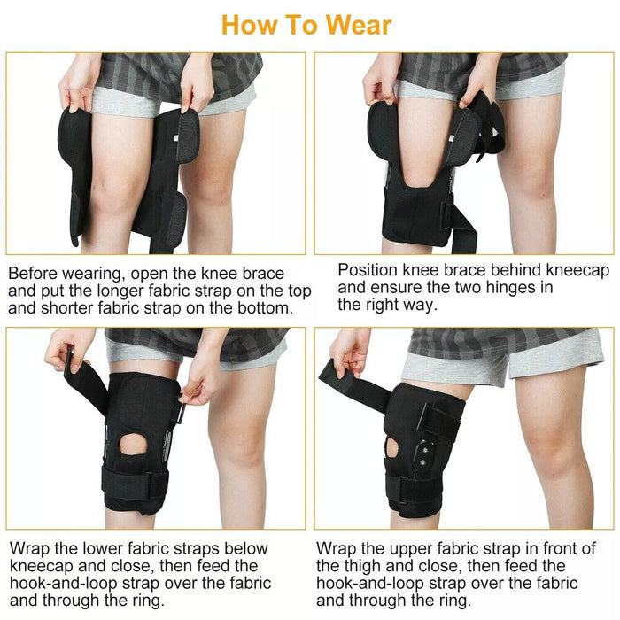 FlexiStabil Knee Guard – Hinged Knee Brace Support