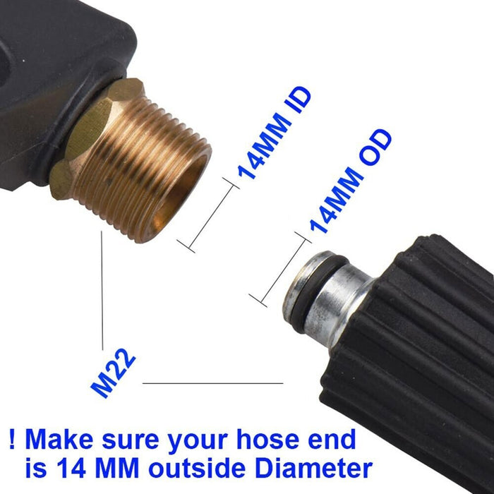 FlowBurst - High Pressure Washer Gun with Quick Connect