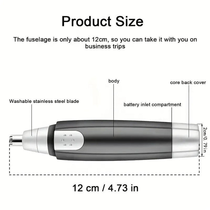 SleekTrim – Cordless Nose Hair Trimmer
