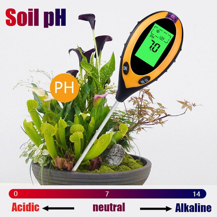 GreenGauge - 4-in-1 Soil Meter for Indoor & Outdoor Plants