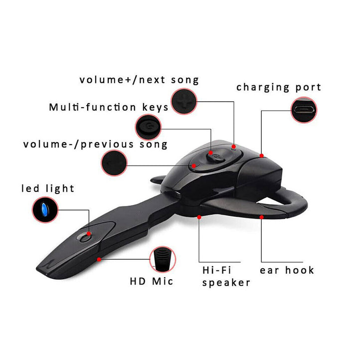 EchoFlex Mini - Bluetooth Headset for Phone