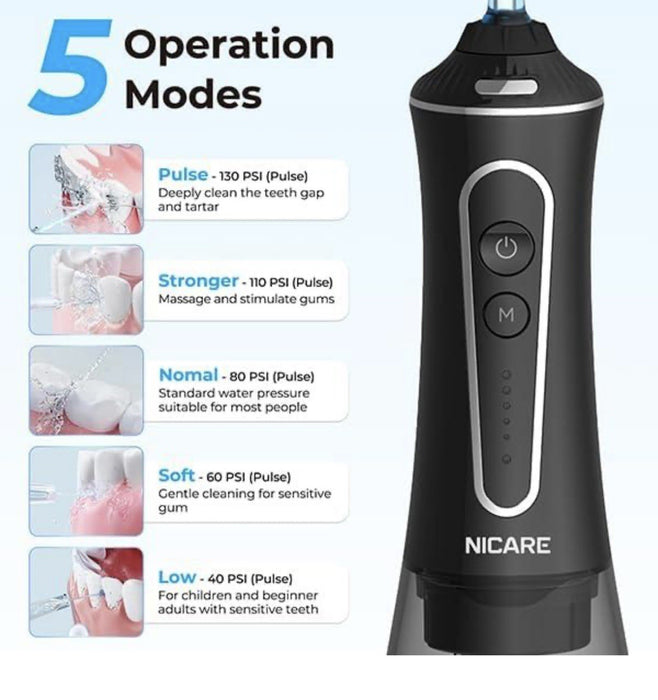 HydroStream One - Portable Water Flosser