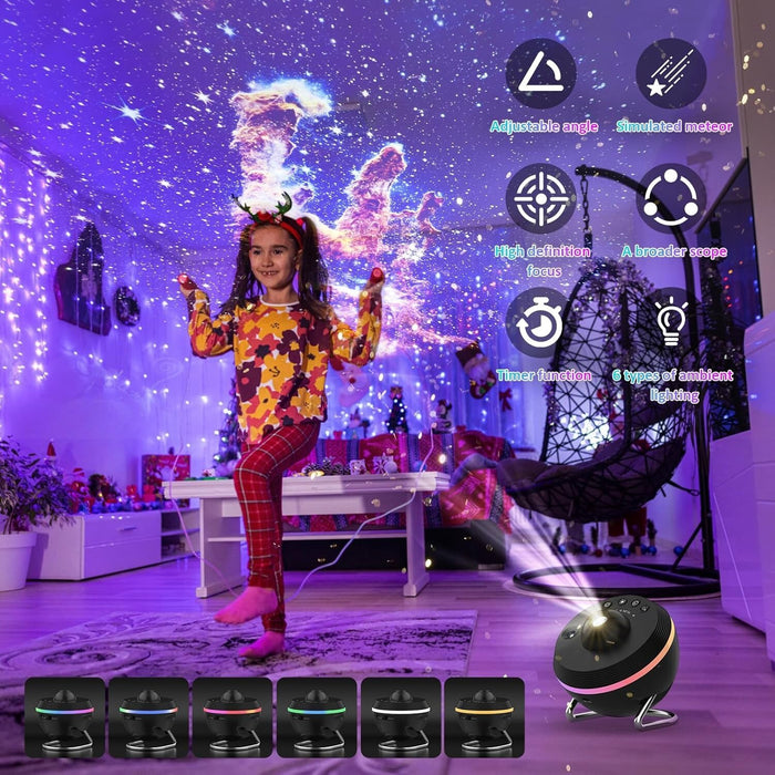 GalaxyLoom - 4K HD 3D Star Projector
