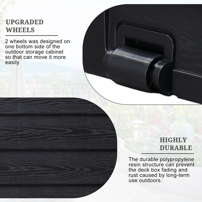 EverHaven - Garden Storage Box with Wheels