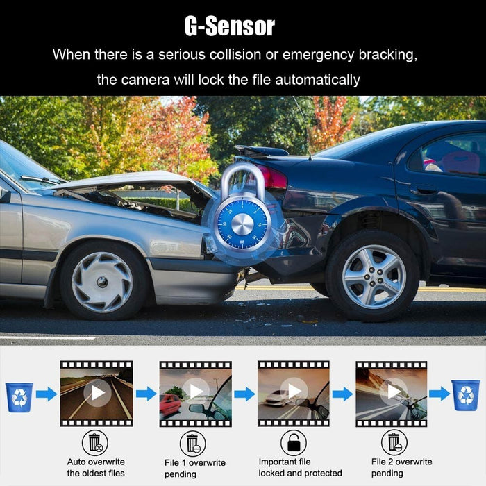 RoadGuard - Dual Dash Cam for Car