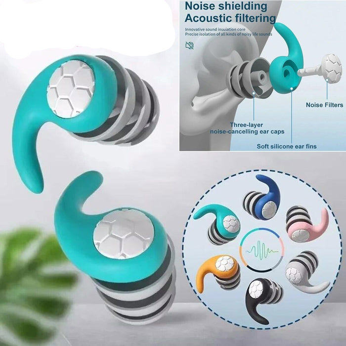 SilentShell Earplugs – Noise Cancelling Earbuds
