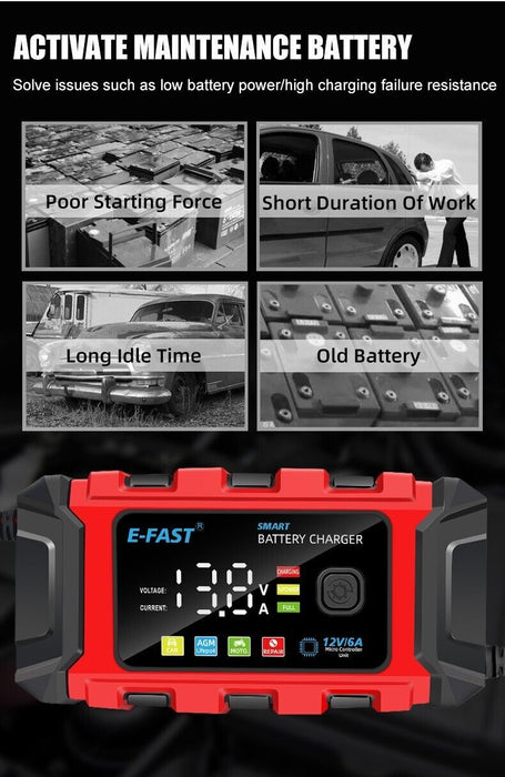 PowerChargeX - Car Battery Charger