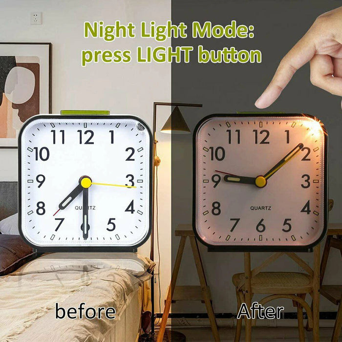 SoftRise - Silent Analog Alarm Clock