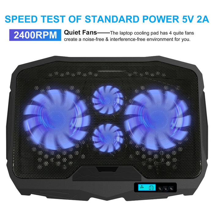 CoolMate – Laptop Cooling Pad with Adjustable Fan Speed