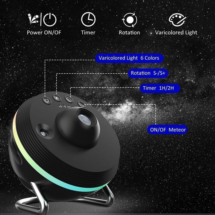 GalaxyLoom - 4K HD 3D Star Projector