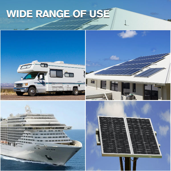 SolarVantage - 100W High-Efficiency Solar Panel