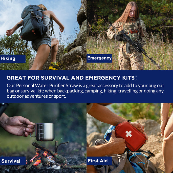 H2O Hero - Portable Water Filter Straw