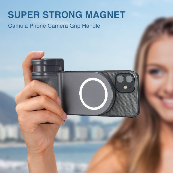 SnapGrip Pro – Magnetic Phone Camera Handle