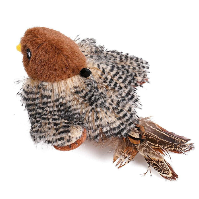 FelineFlap - Interactive Chirping Bird Cat Toy