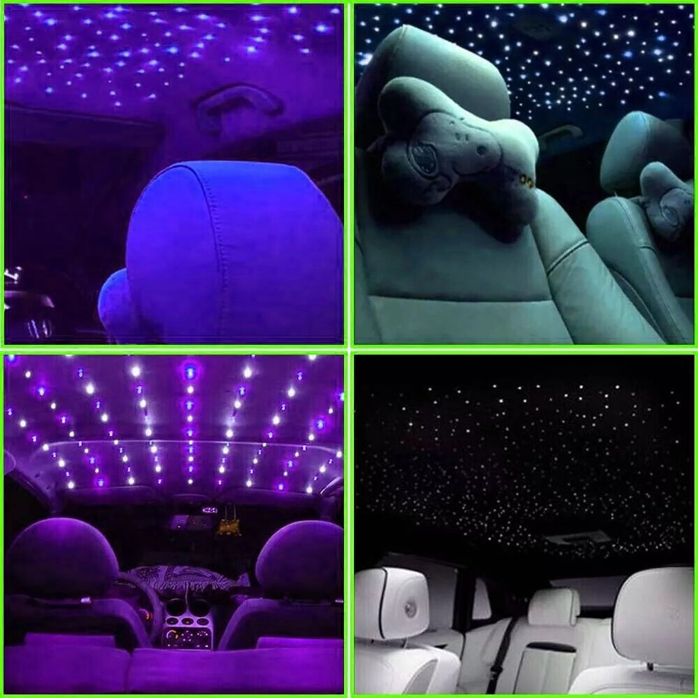 Car Fiber Optic Interior Lights | RGB LED Strip for Cars | Music Sync ...