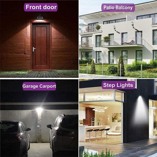 SunRayX - Solar Motion Sensor Light Outdoor
