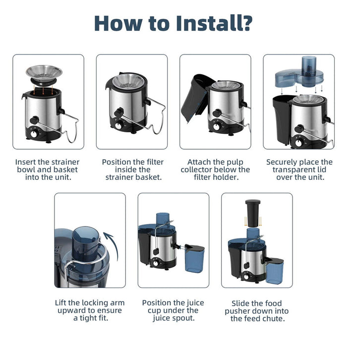 JuiceFlow - Electric Juicer Machine