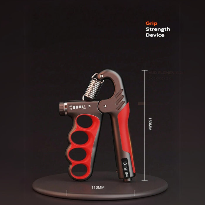 GripFusion - Hand Grip Strengthener with Counter