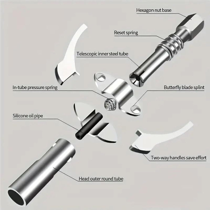 MaxTorque Clip - Grease Gun Coupler