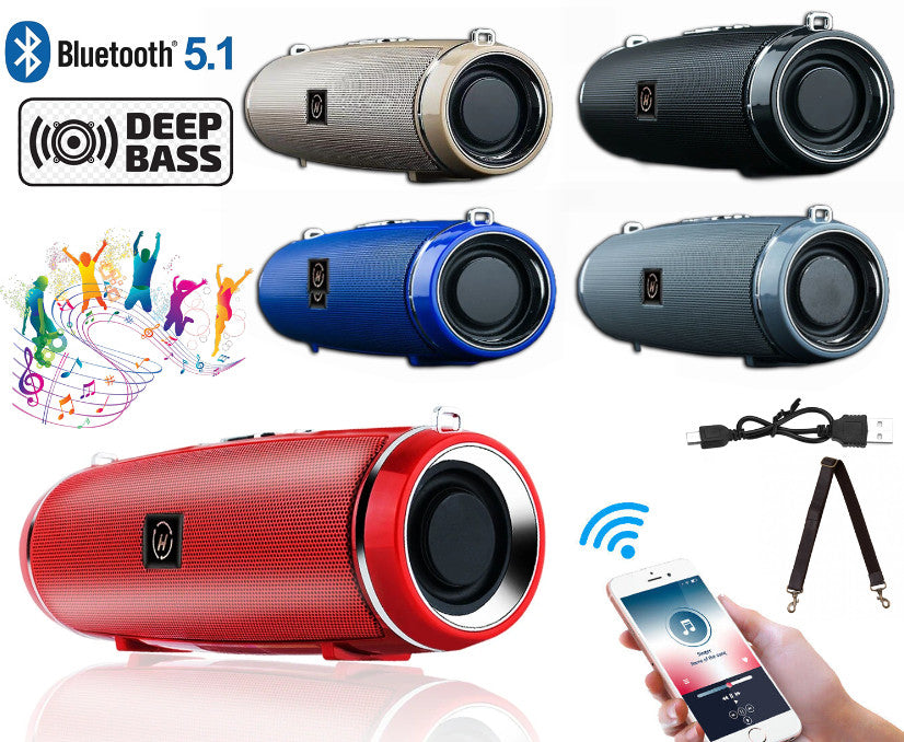 RhythmPeak - Portable Bluetooth 5.1 Speaker