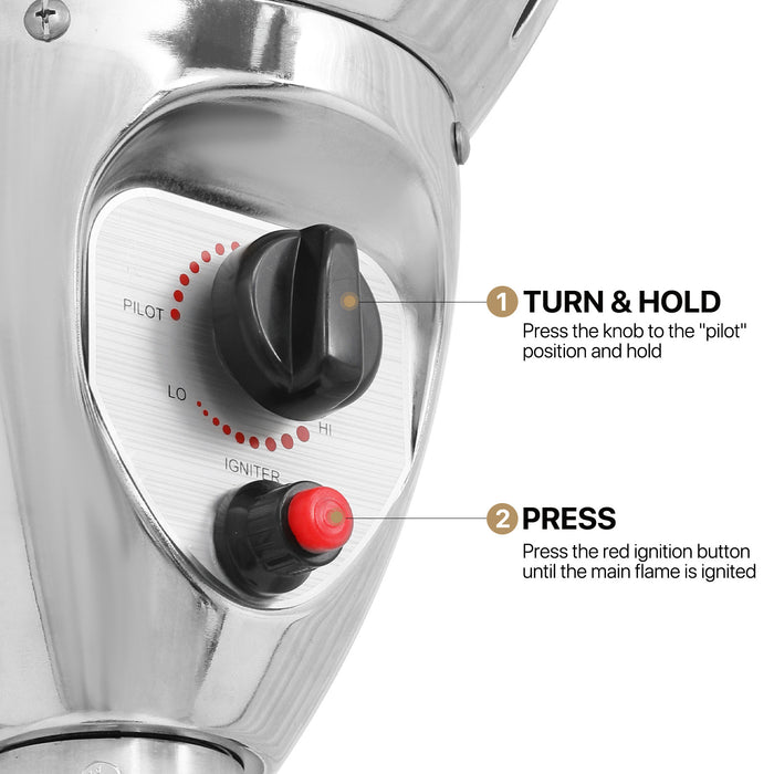 WarmGlow Elite - Propane Patio Heater