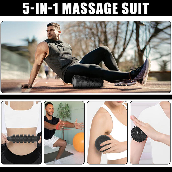 RollRestore - 6 in 1 Foam Roller Set