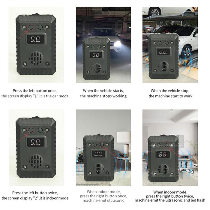 FlashGuard - Ultrasonic Rodent Repeller