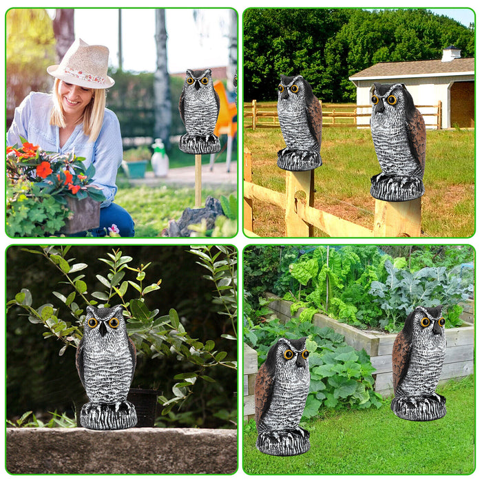 FeatherFend - Realistic Owl Bird Repellent