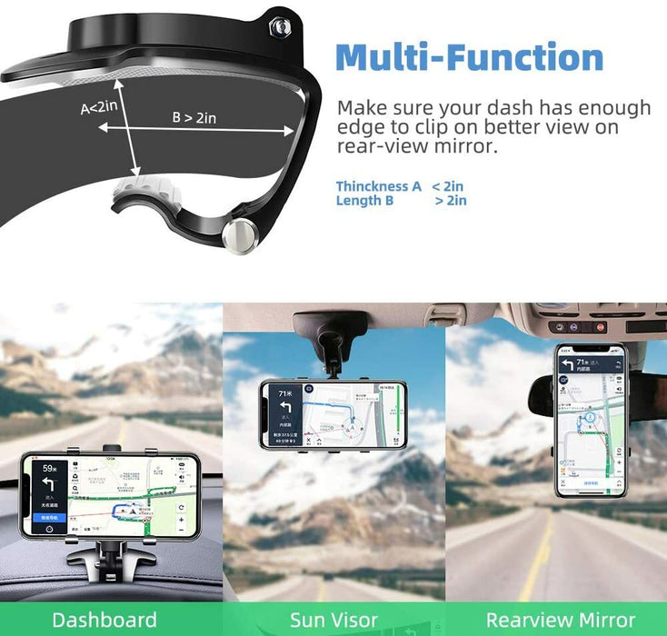 AutoFlex - Universal 360° Car Phone Mount