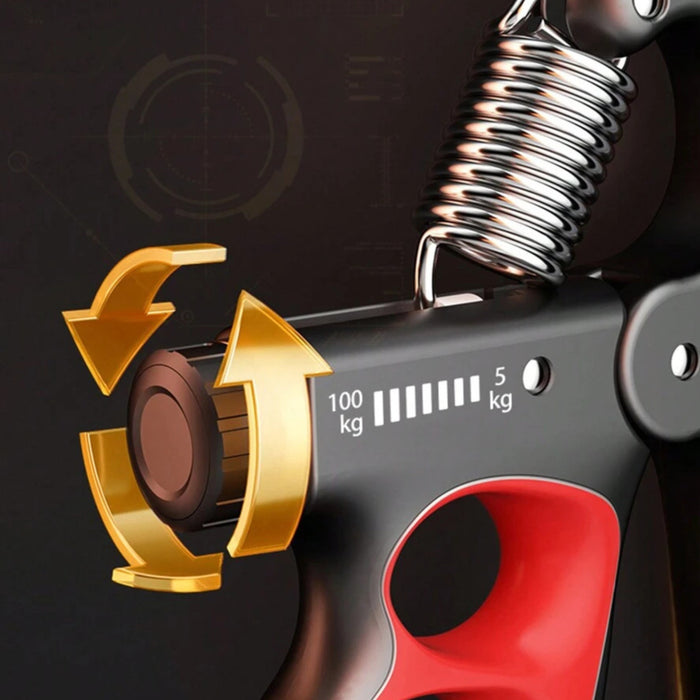 GripFusion - Hand Grip Strengthener with Counter