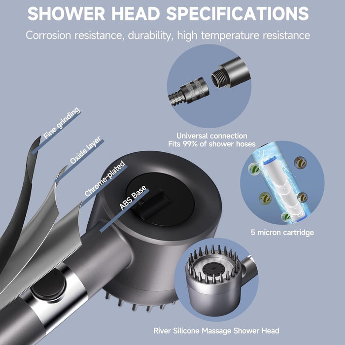 HydroSpa - Filtered Handheld Shower Head