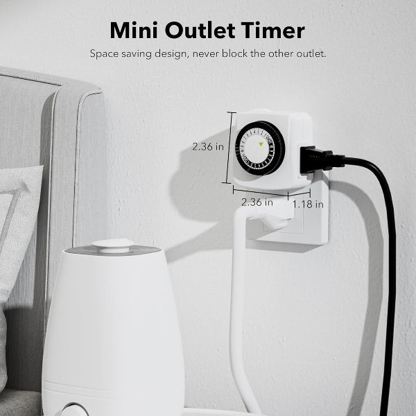 SmartCycle - Indoor 24-Hour Mechanical Outlet Timer