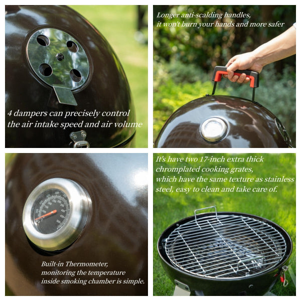CharFlame - Charcoal BBQ Grill