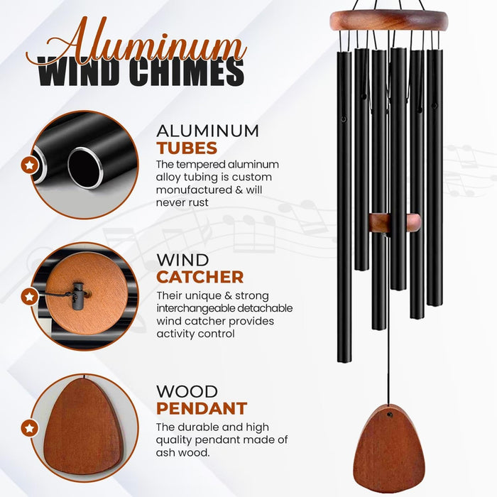 WhisperTone - Large Outdoor Wind Chimes