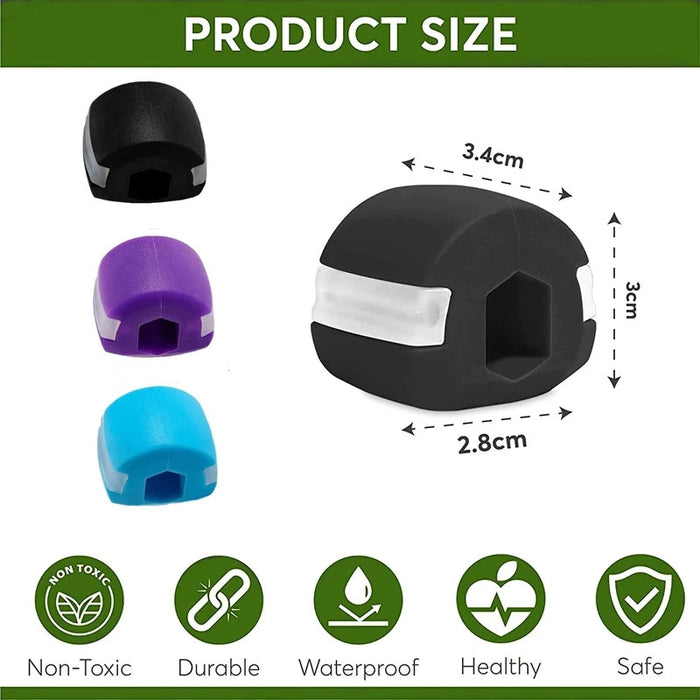 FaceFlex - Jawline Exerciser 3-Pack