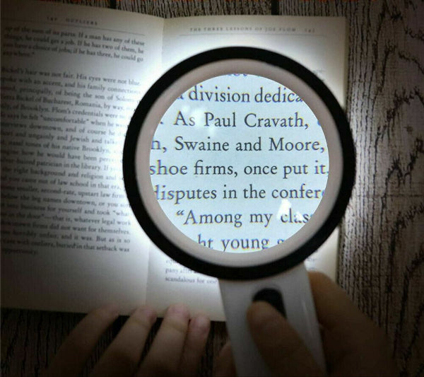 Visuala – 30X Magnifying Glass with Light