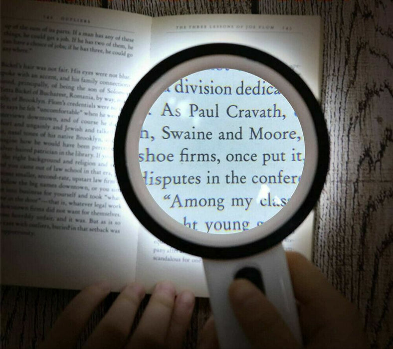 Visuala – 30X Magnifying Glass with Light