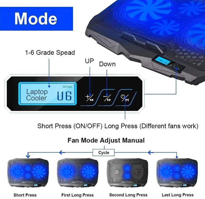 CoolMate – Laptop Cooling Pad with Adjustable Fan Speed